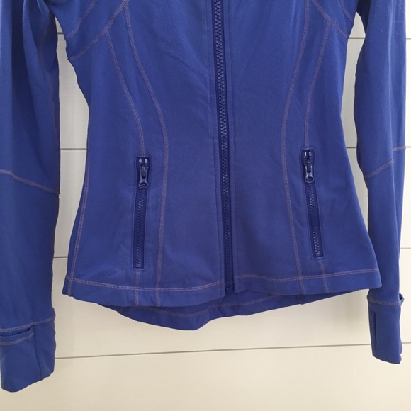 🛑 SOLD! LULULEMON Electric Blue Define Jacket - Picture 3 of 16